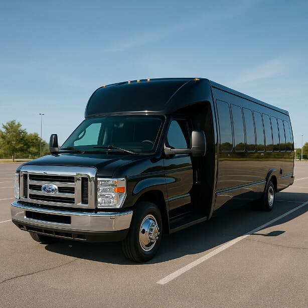 Charter Bus Rental Brooklyn Park 18 Passenger Minibus