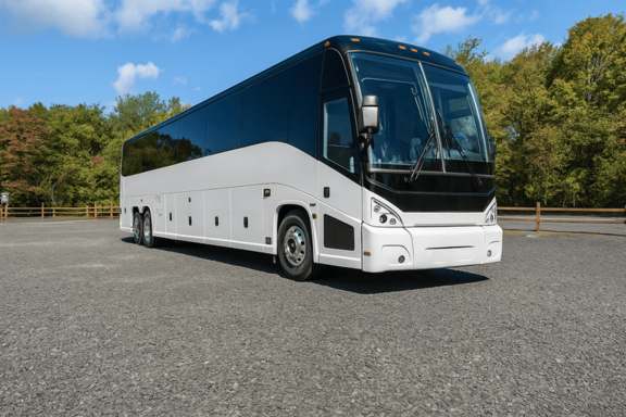 Charter Bus Rental Brooklyn Park 56 Passenger Charter Bus